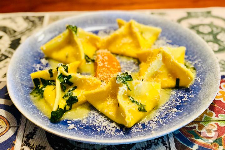 Squash Ravioloni - SEPPIA Bistro