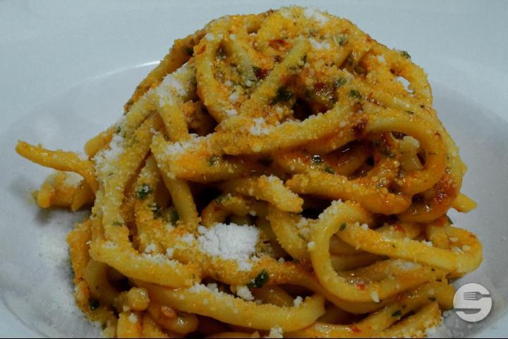 Spaghettoni Puttanesca - SEPPIA Bistro