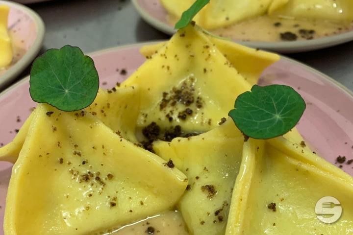 Ravioli Scarole - SEPPIA Bistro