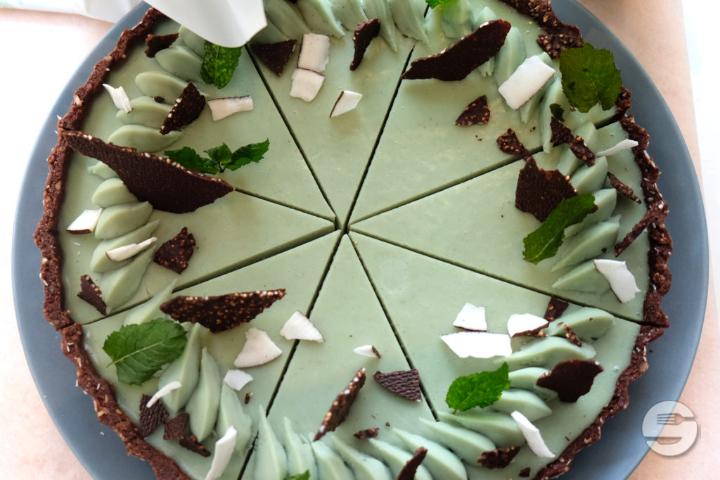 Chocolate Mint Pie - Alive