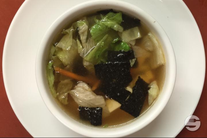 Tofu and Seaweed Soup - Asia Restaurant
