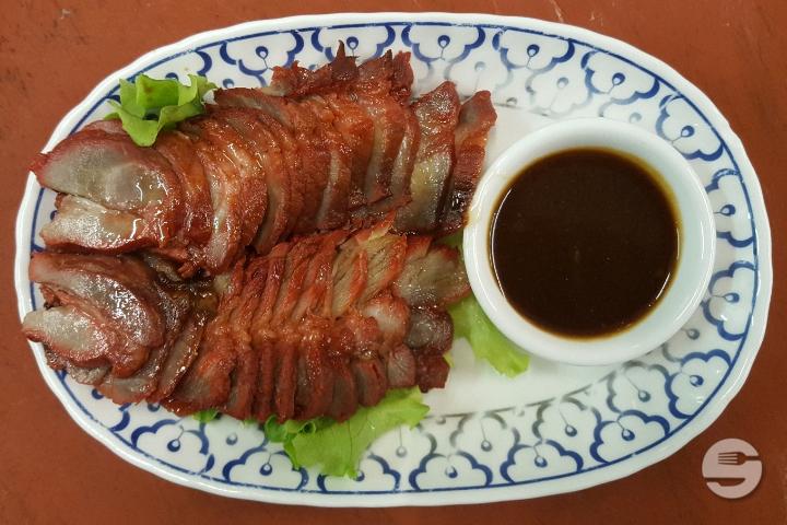 Cantoneese Lacquered Pork - Asia Restaurant