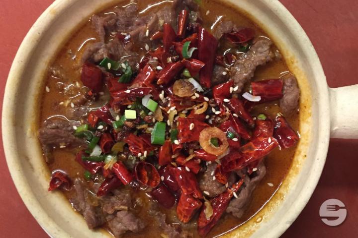 Beef cooked in Spicy Water - Asia Restaurant