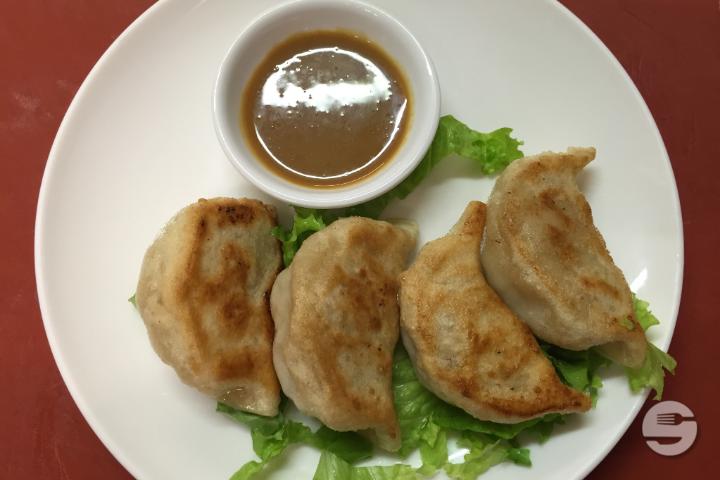 Grilled Pork Raviolis - Asia Restaurant