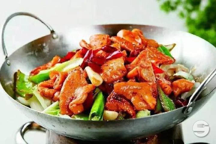 506. Griddle cooked intestines - Pekin Palace