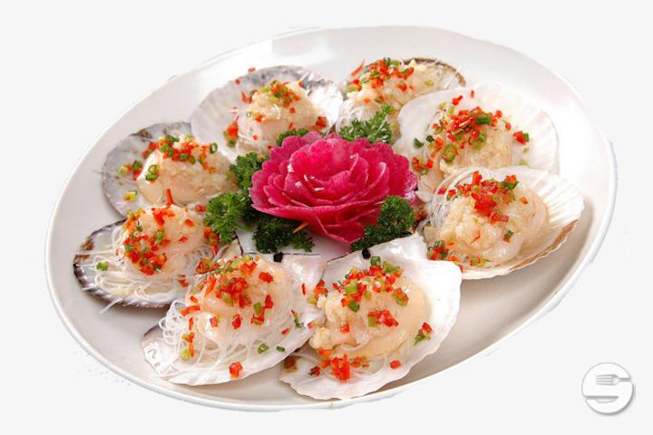 1001. Steamed Scallops with Garlic - Pekin Palace