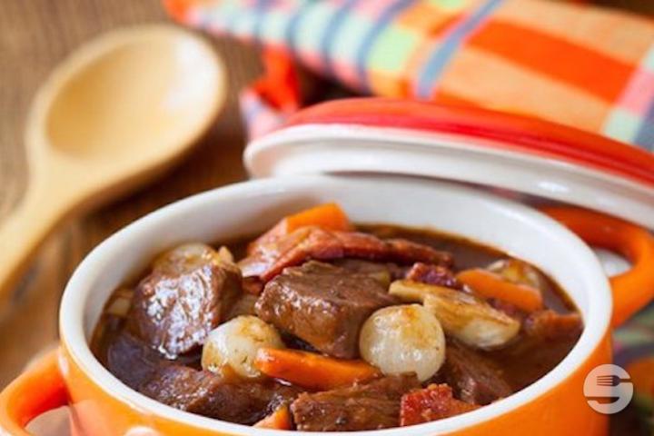 105. Duck's Blood and Beef Tripe in spicy soup - Pekin Palace