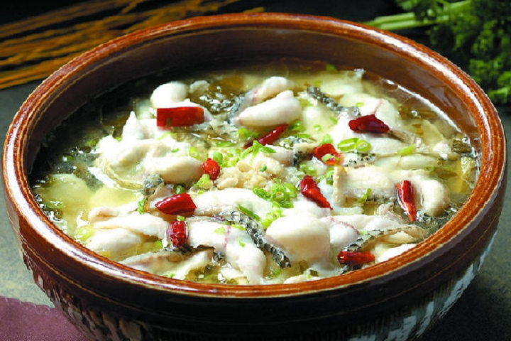 1008. Boiled fish with pickled cabbage - Pekin Palace