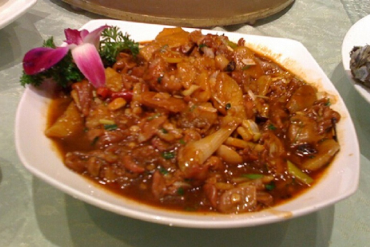 109. Stewed fish maw with brown sauce - Pekin Palace
