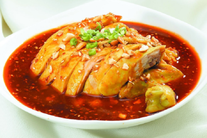403. Steamed chicken with chili sauce - Pekin Palace