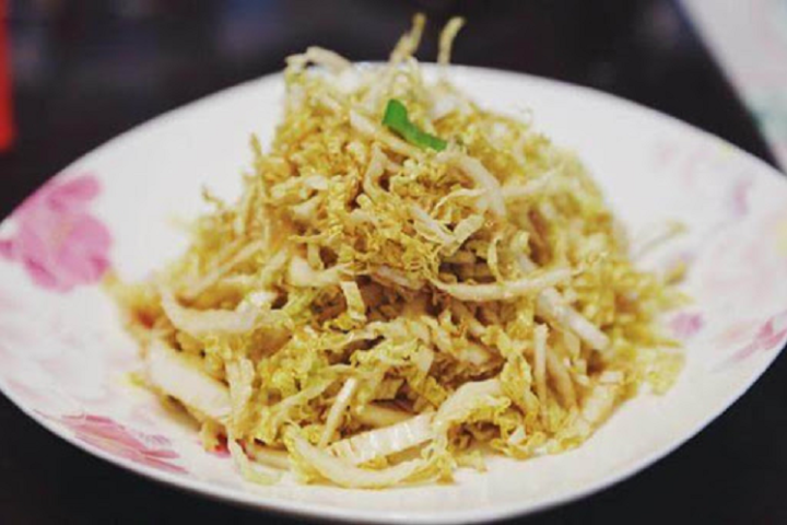 407. Chinese cabbage with fried shrimps - Pekin Palace