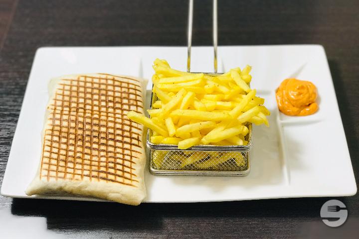 Chika Chika Tacos with French Fries and Drink - Sam's Tacos Burger Kebab
