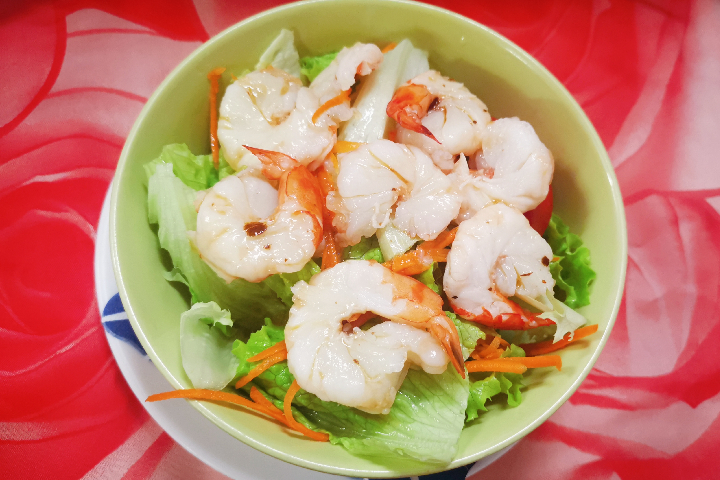 Shrimps Salad - Tennis Club Confignon