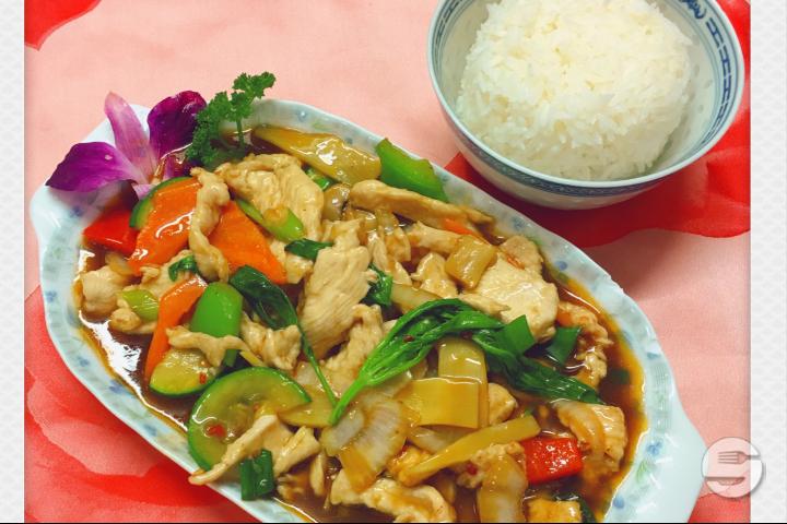 Chicken with Basil - Tennis Club Confignon