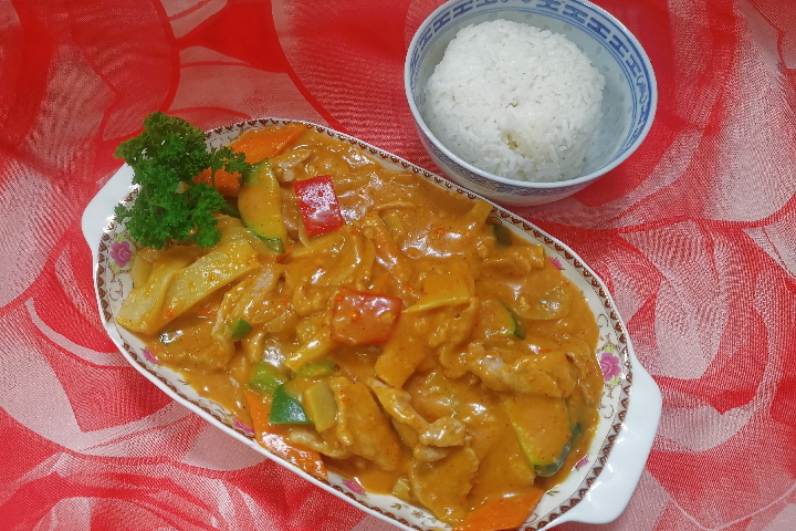 Satay Pork - Tennis Club Confignon