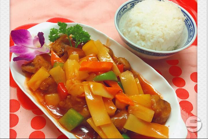 Sweet and Sour Pork - Tennis Club Confignon