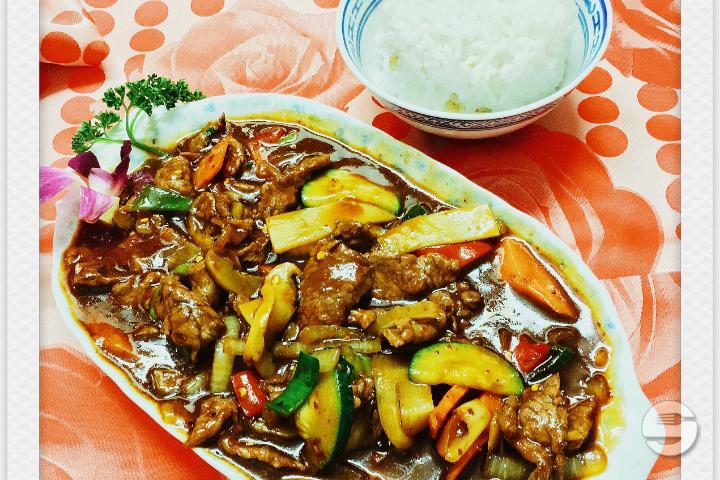 Sichuan Style Beef - Tennis Club Confignon