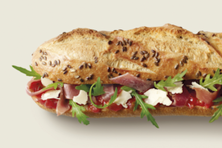 Sandwich jambon cru - L'Epi Doré