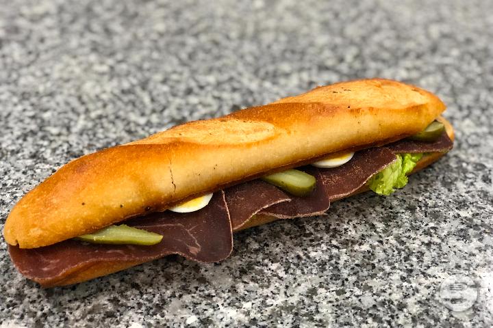 Sandwich viande séchée - L'Epi Doré