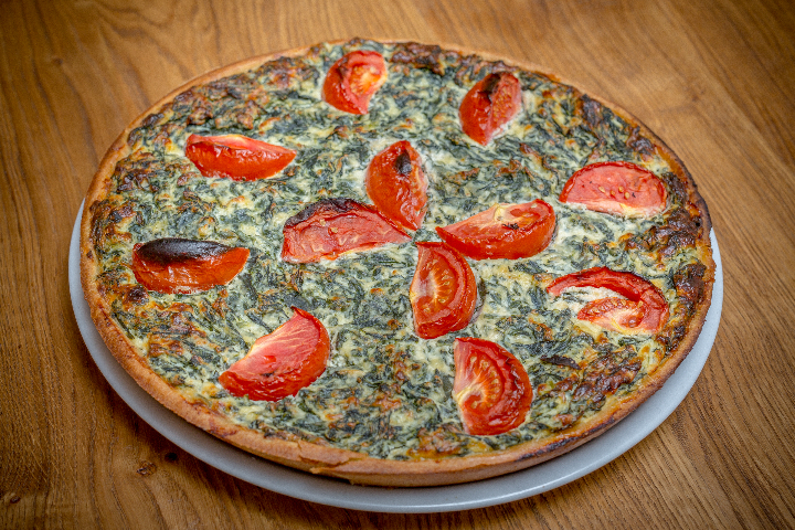 Spinach and tomatoes quiche - L'Epi Doré