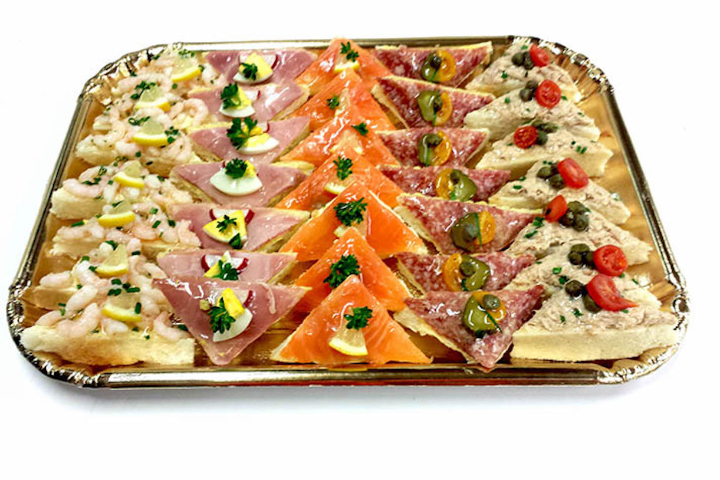 Plateau mini canapés 36 pièces - L'Epi Doré