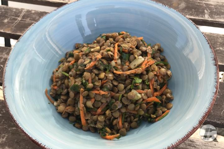 Salade de Lentilles Vertes - Nefis