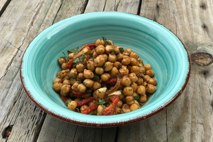 Salade de Pois Chiche - Nefis