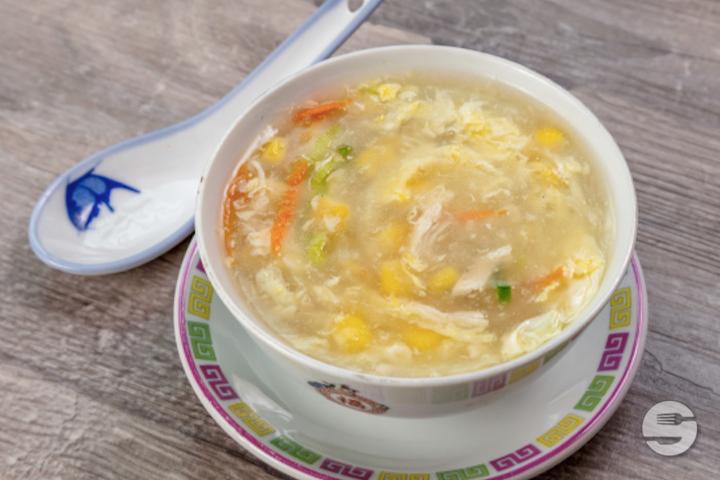5. Le potage au maïs - Chez Kuk