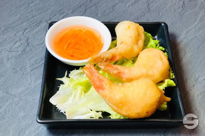Shrimps Fritters - Le P'tit Mekong