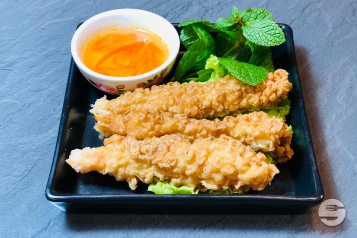 Tampura Shrimps Fritters - Le P'tit Mekong