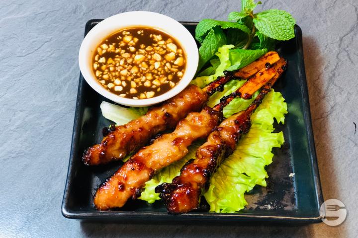 Chicken Teriyaki Skewer - Le P'tit Mekong