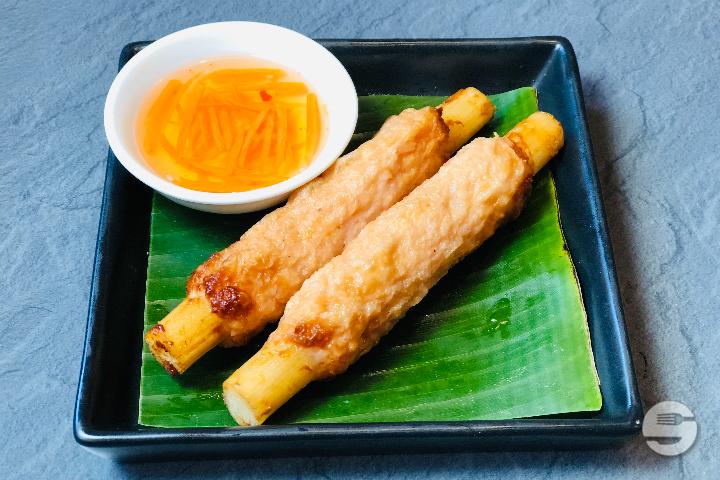 Brochettes de crevette canne à sucre - Le P'tit Mekong