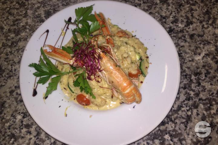Risotto aux Scampi et Courgettes - Ponte Vecchio