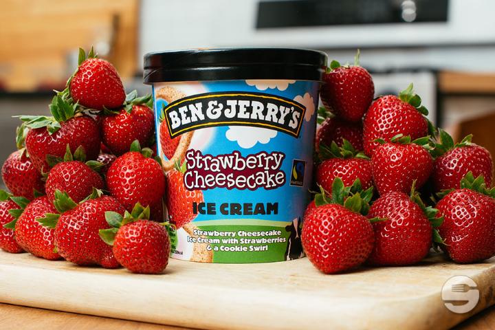 Ben & Jerry's Strawberry Cheesecake - Burger King