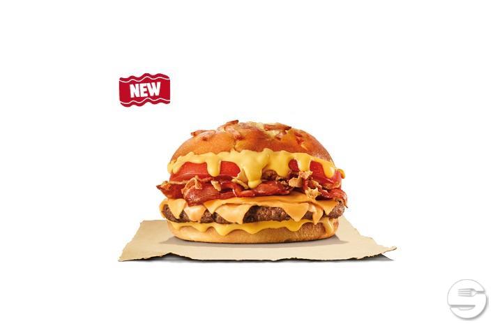 Double Bacon & Cheddar Single - Burger King