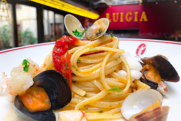 Linguine ai frutti di mare - Luigia