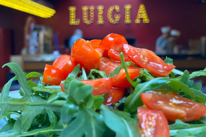 Insalatina rucola e pomodorini - Luigia
