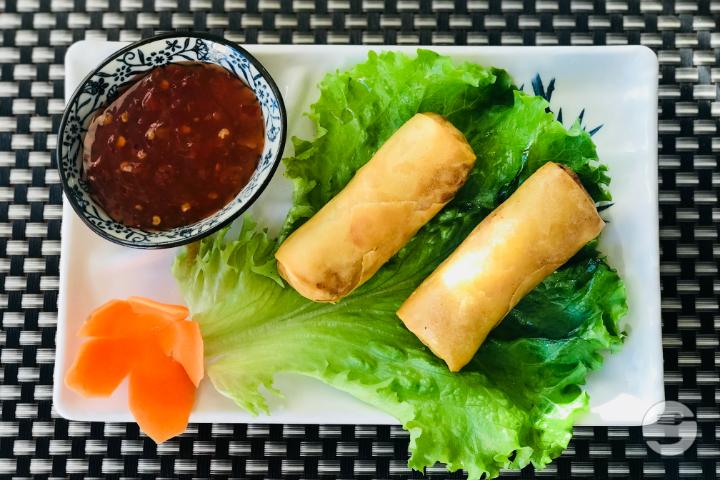 Vegetables Spring Rolls - Maison Thaï