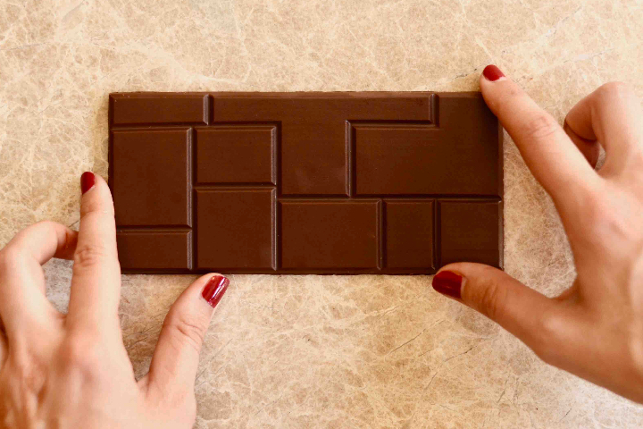 Tablette Chocolat noir - Stettler Castrischer Blanc