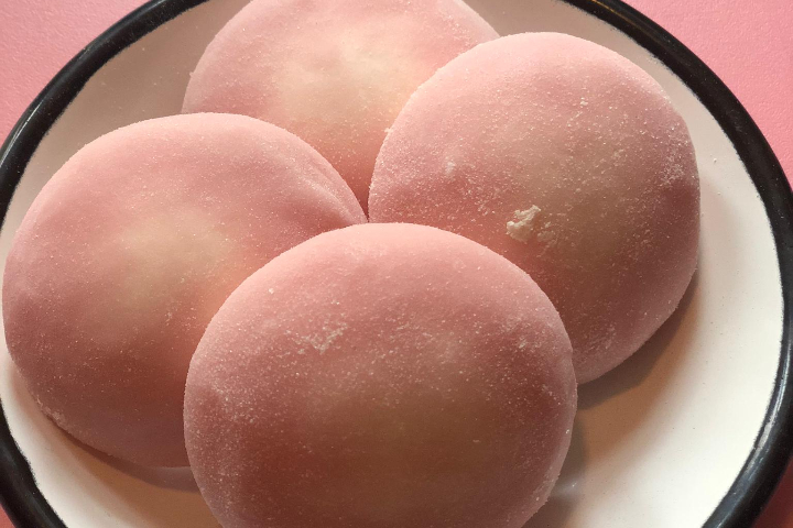 Mochis glacés Sakura x4 - Bao Canteen
