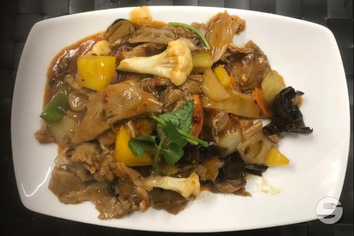 407. Canard sauce Sichuan - Sunny Kong