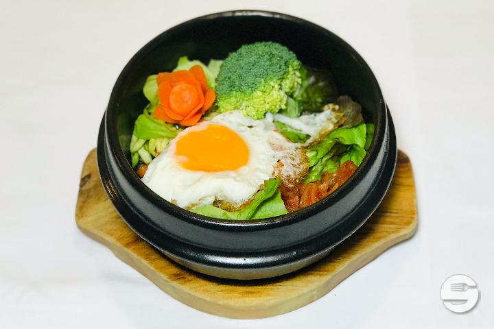 P15. Bibimpab Seiche - Huit Sushi - Restaurant Japonais