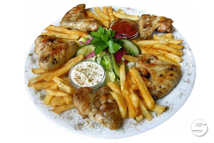 Assiette Ailes de Poulet Grillées - My Puccini Tacos Burger Grill