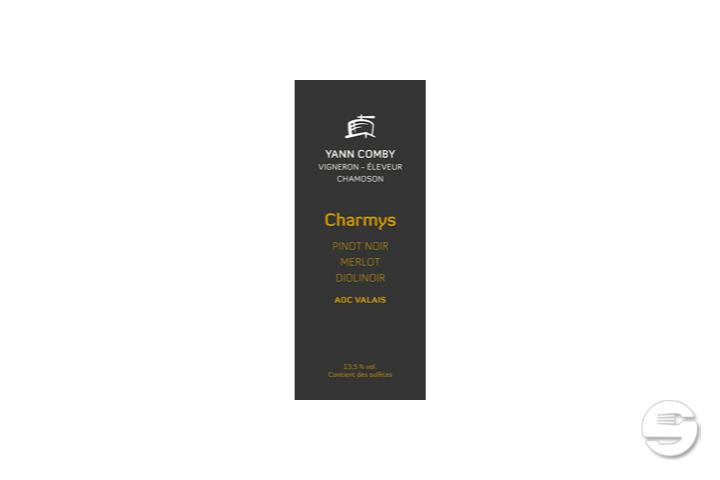 Charmys - Pinot noir - AOC Valais - Avry Shop