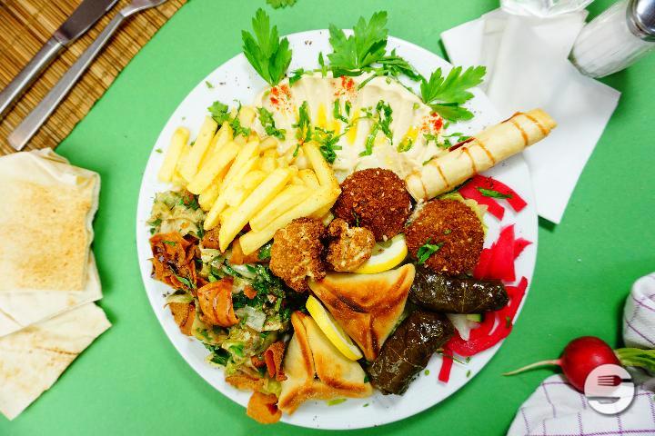 Arab shawarma plate - Noura