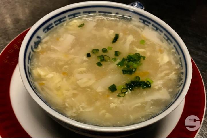 4. Potage au Crabe et Asperges - Aux 3 Bonheurs