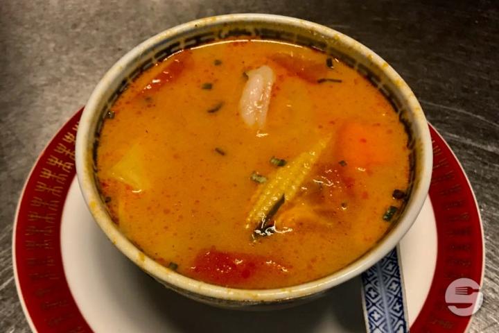 7. Potage Tom Yam aux Crevettes - Aux 3 Bonheurs
