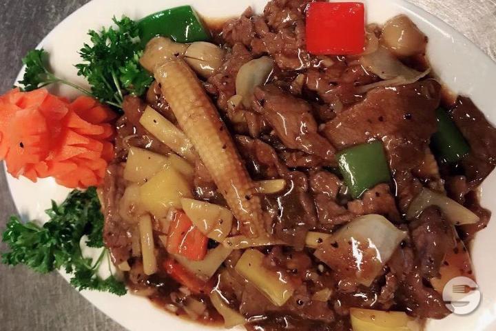 52. Boeuf sauce piquant - Aux 3 Bonheurs