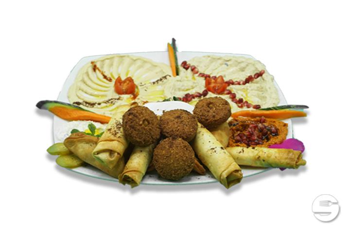 Plate for sharing vegetarian - Damas - Wipkingen