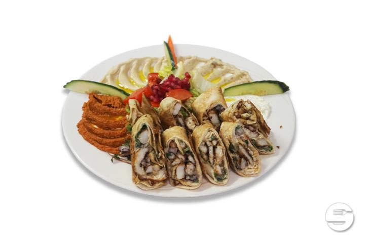 Arabic club sandwich (vegetarian) - Damas - Josefstrasse